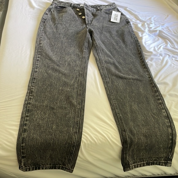 12th tribe black denim jeans - Picture 2 of 4